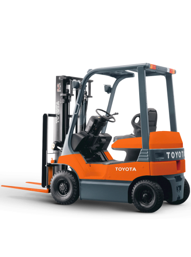 Electric Powered Battery Counterbalance 4 Wheel Forklift