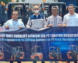 Handover of Electric Forklift Units and...