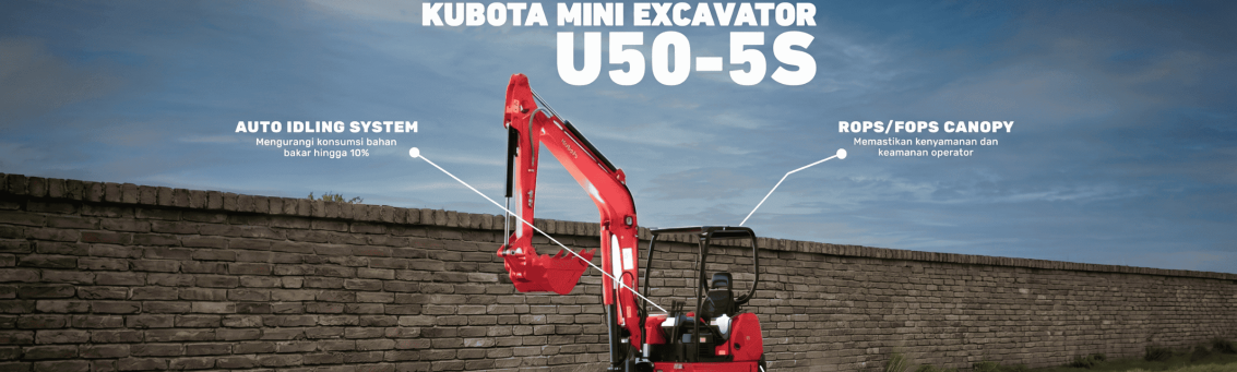Kubota Mini Excavator 5 Ton: S...