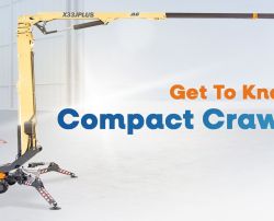 Compact Crawler Boom: Boomlift Terbaik d...