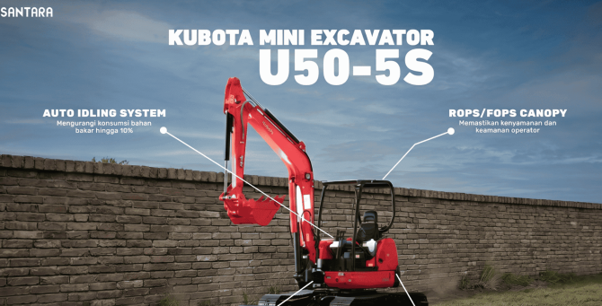 Kubota Mini Excavator 5 Ton: Spesifikasi, Keunggulan, dan Kesesuaian untuk Berbagai Kebutuhan Proyek
