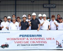 Peresmian Workshop dan Washing Area Trak...