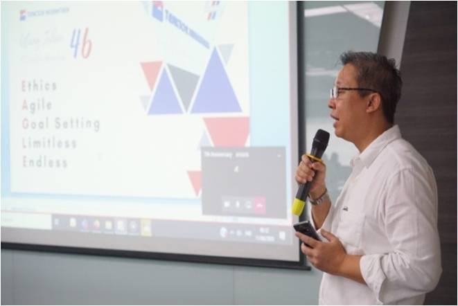 Rayakan ulang tahun ke 46 tn rayakan virtual birthday
